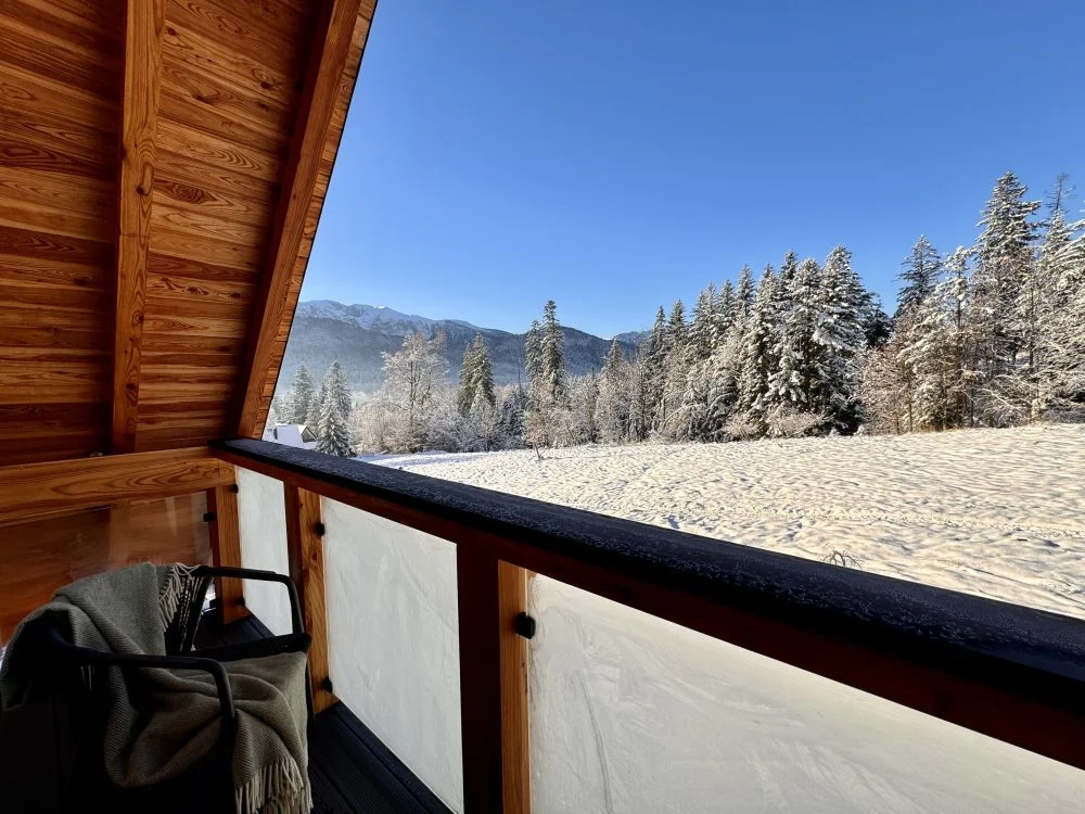 Pokój dwuosobowy widokowy z balkonem - Leśny Czar NR 2