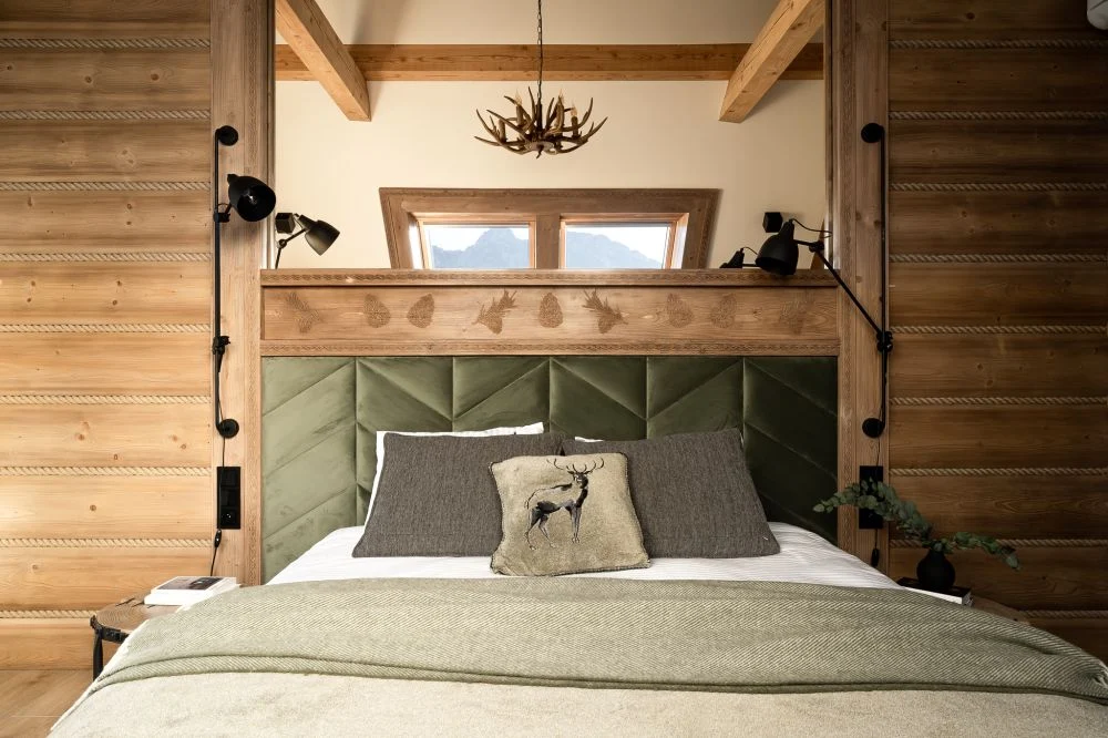 Pokój dwuosobowy widokowy z balkonem - Leśny Czar NR 2