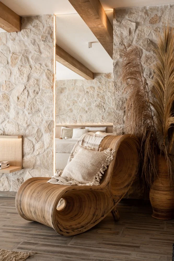 Pokój trzyosobowy z tarasem Wabi Sabi NR 6